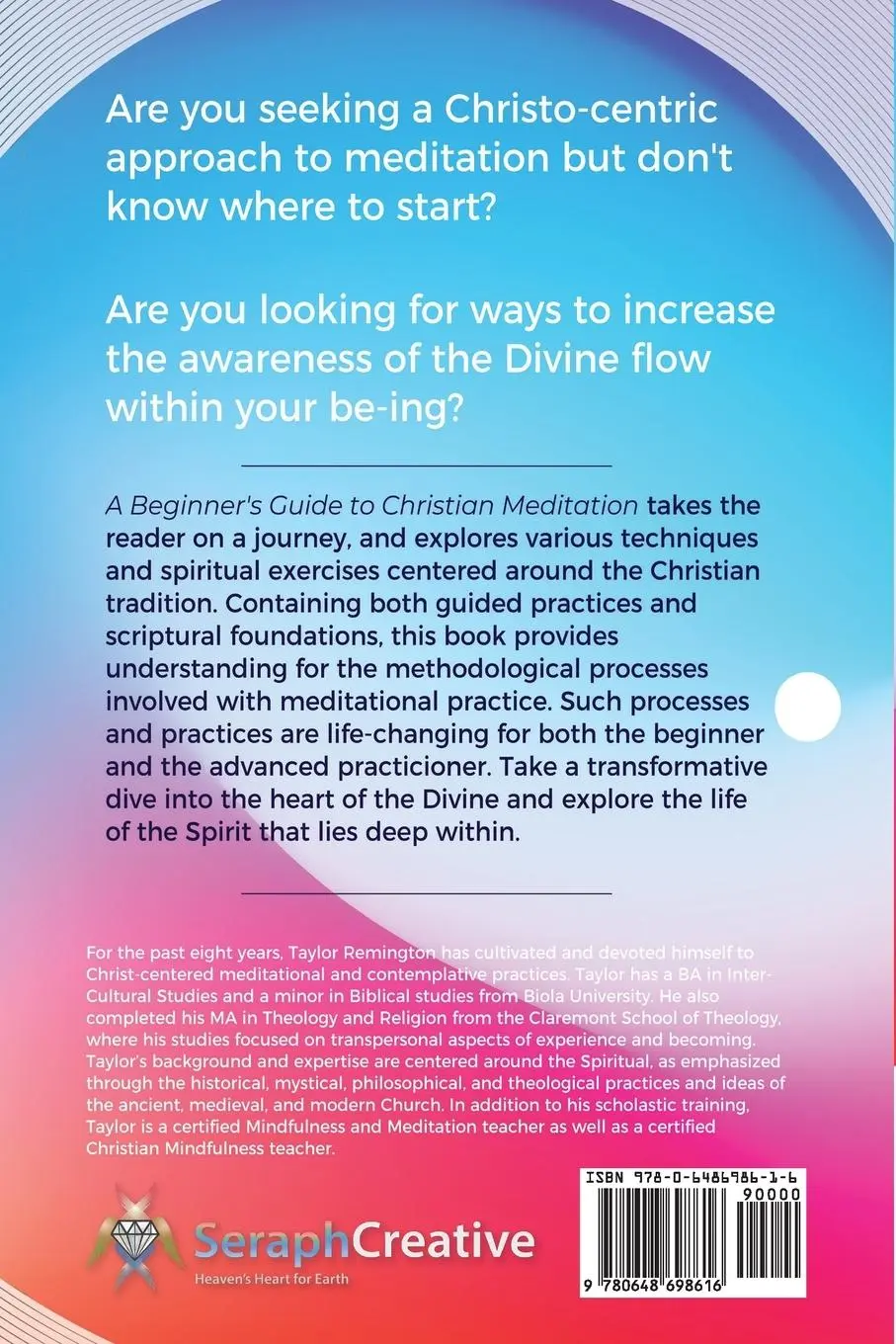 Rückseite: 9780648698616 | A Beginner's Guide To Christian Meditation | Taylor Remington | Buch