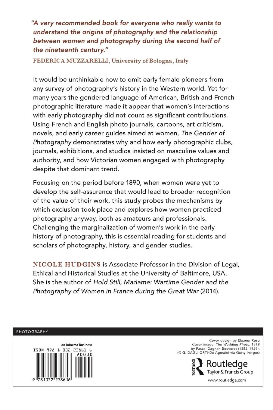 Rückseite: 9781032238616 | The Gender of Photography | Nicole Hudgins | Taschenbuch | Englisch