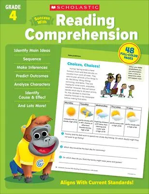 Cover: 9781338798616 | Scholastic Success with Reading Comprehension Grade 4 Workbook | Buch