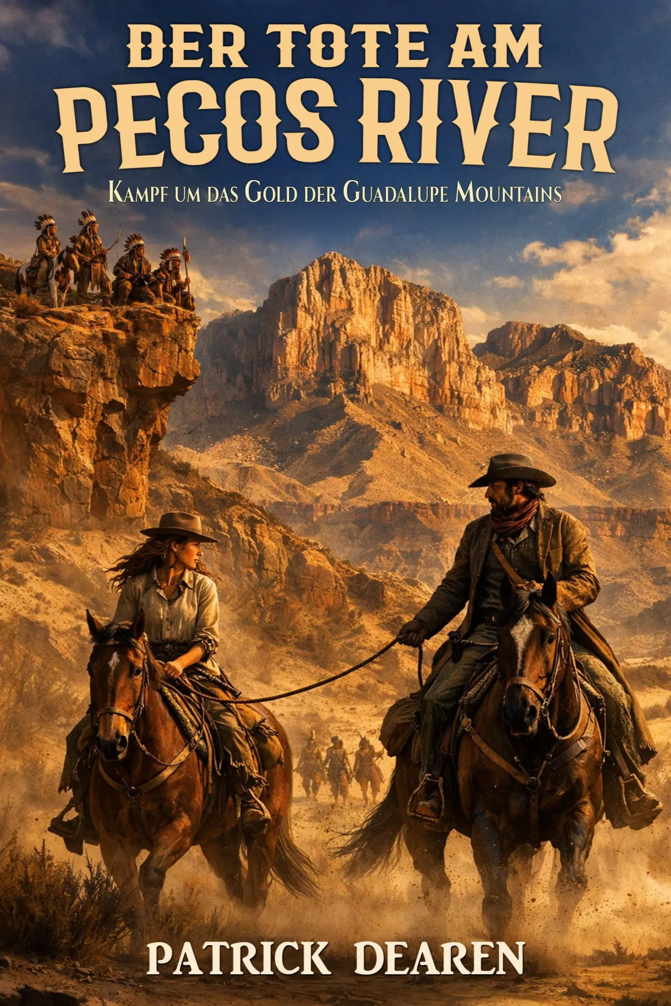 Cover: 9783964038616 | Der Tote am Pecos River | Kampf um das Gold der Guadalupe Mountains