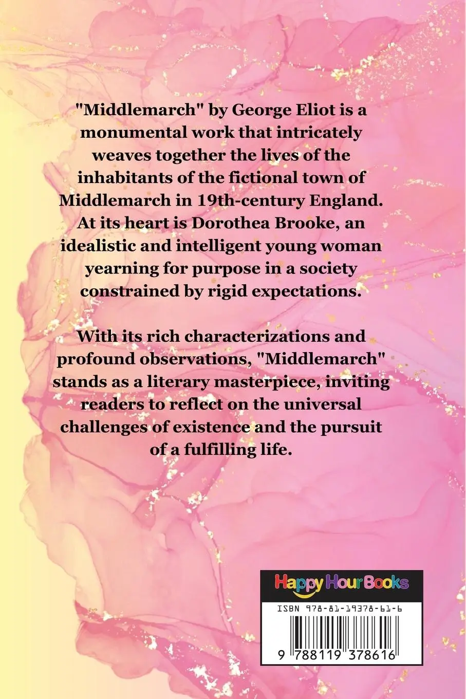 Rückseite: 9788119378616 | Middlemarch | George Eliot | Taschenbuch | Englisch | 2024
