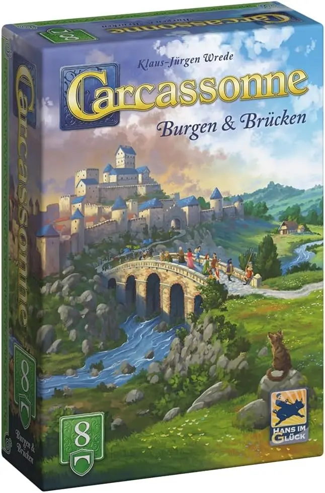 Cover: 4015566018716 | Carcassonne - Burgen &amp; Brücken | Spiel | Deutsch | 2025