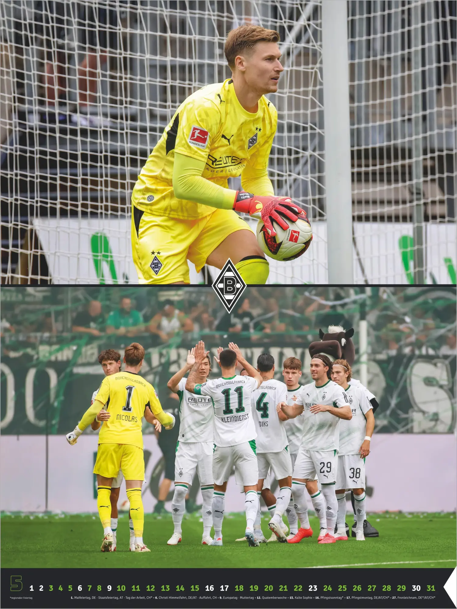 Bild: 4069095018716 | Borussia Mönchengladbach 2027 | Neumann Verlage GmbH &amp; Co KG | 14 S.