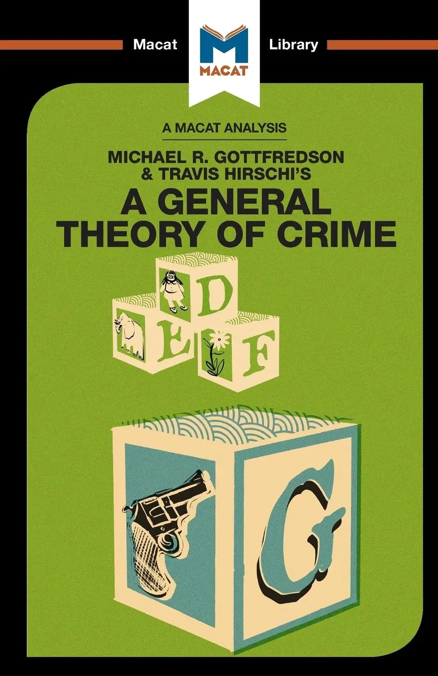 Cover: 9781912128716 | An Analysis of Michael R. Gottfredson and Travish Hirschi's A...