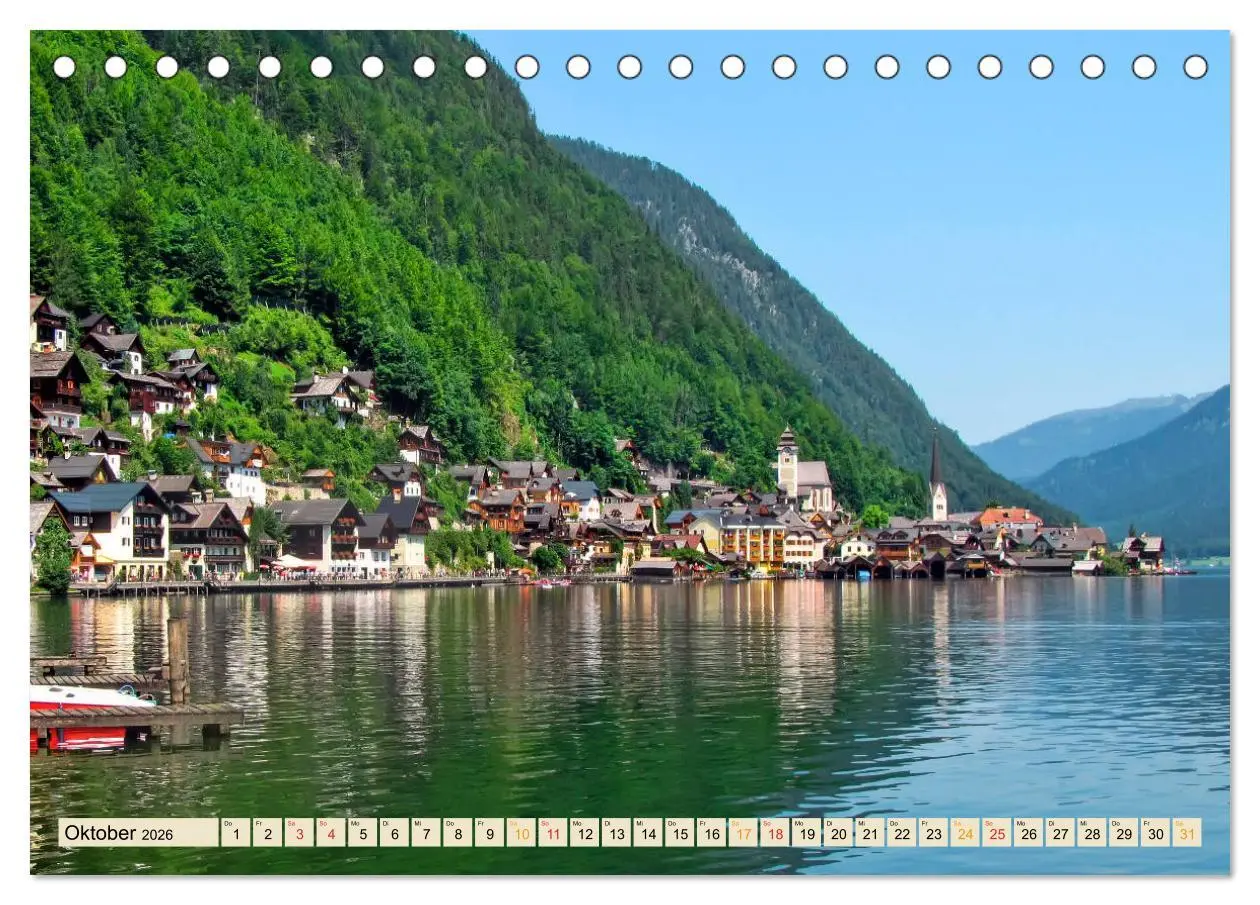 Bild: 9783457908716 | Salzkammergut, überraschend vielseitig (Tischkalender 2026 DIN A5...