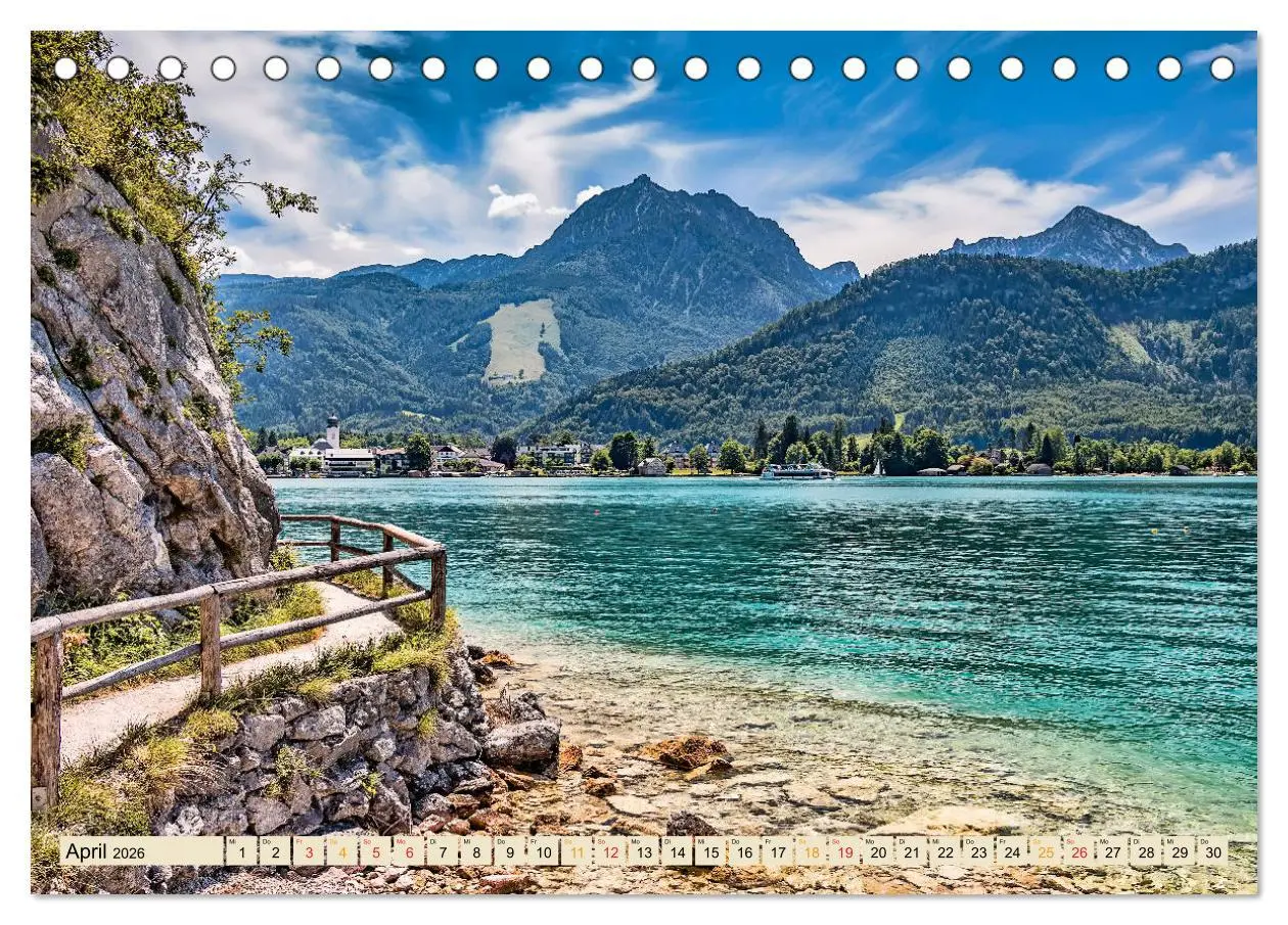 Bild: 9783457908716 | Salzkammergut, überraschend vielseitig (Tischkalender 2026 DIN A5...