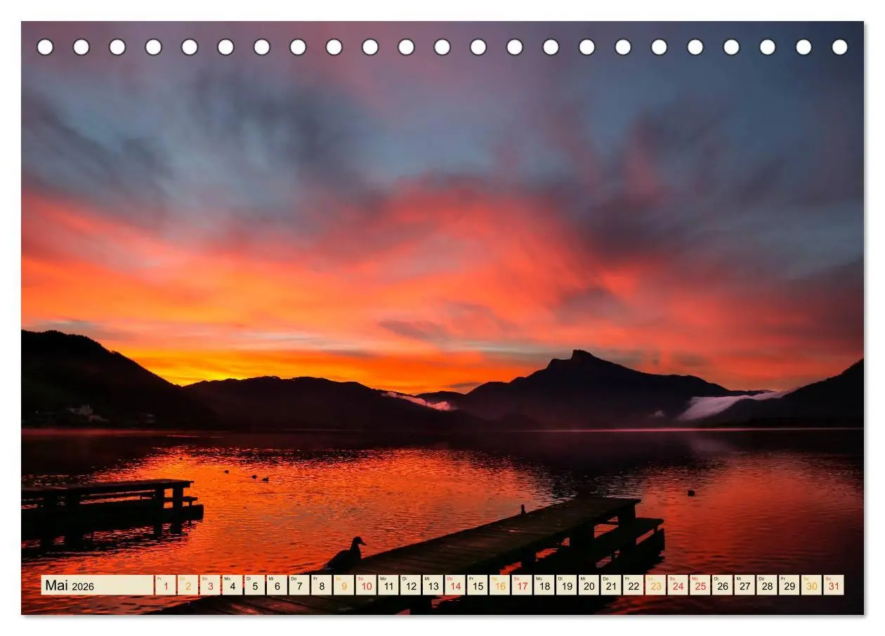 Bild: 9783457908716 | Salzkammergut, überraschend vielseitig (Tischkalender 2026 DIN A5...