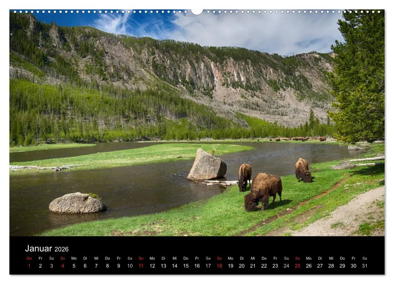 Bild: 9783516098716 | Traumziele in den USA. Der Yellowstone National Park (hochwertiger...