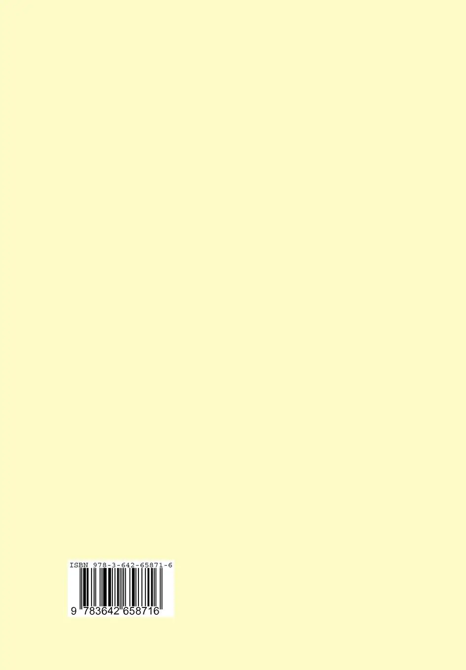 Rückseite: 9783642658716 | Analyse der Metalle | Dritter Band · Probenahme | V. | Taschenbuch
