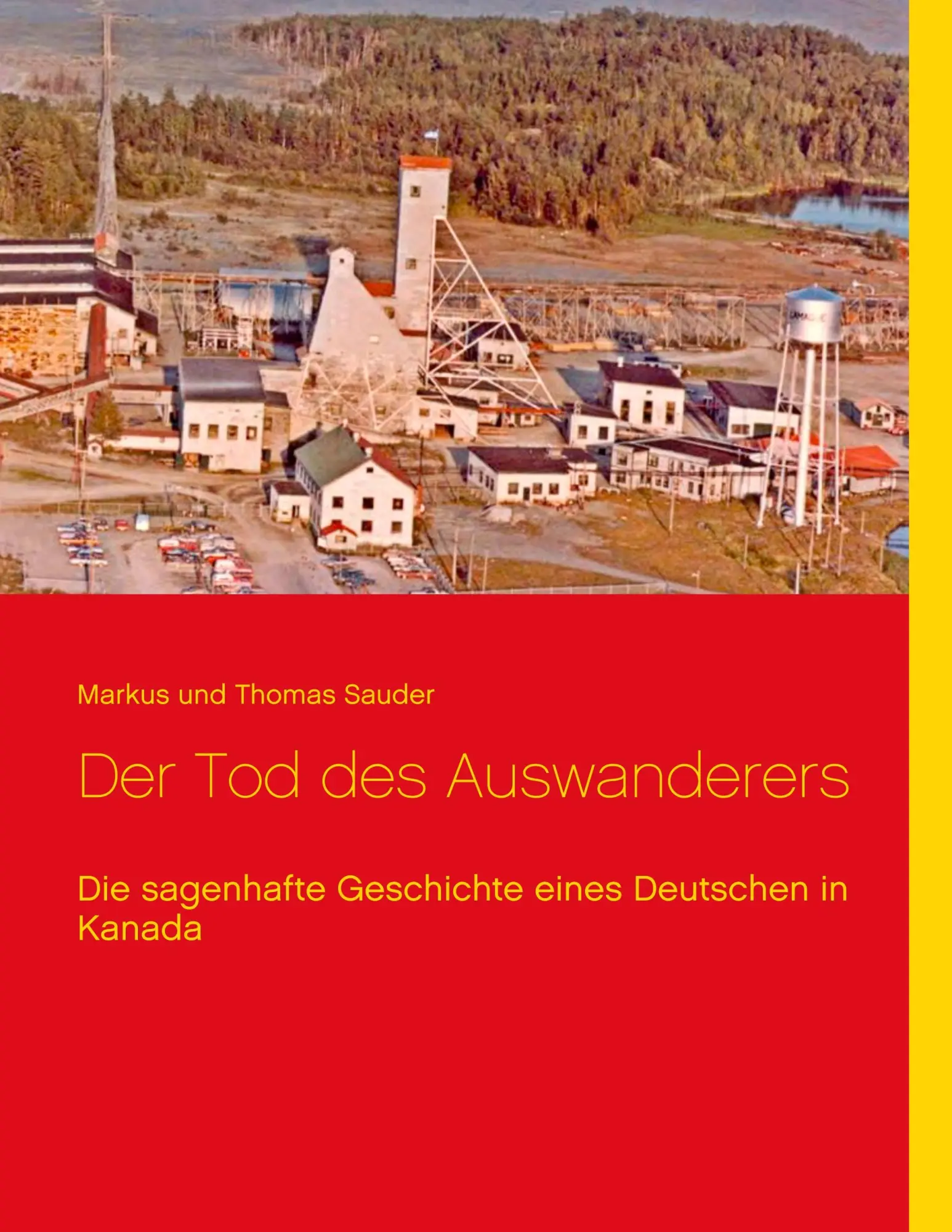Cover: 9783746088716 | Der Tod des Auswanderers | Markus Sauder (u. a.) | Taschenbuch | 2018