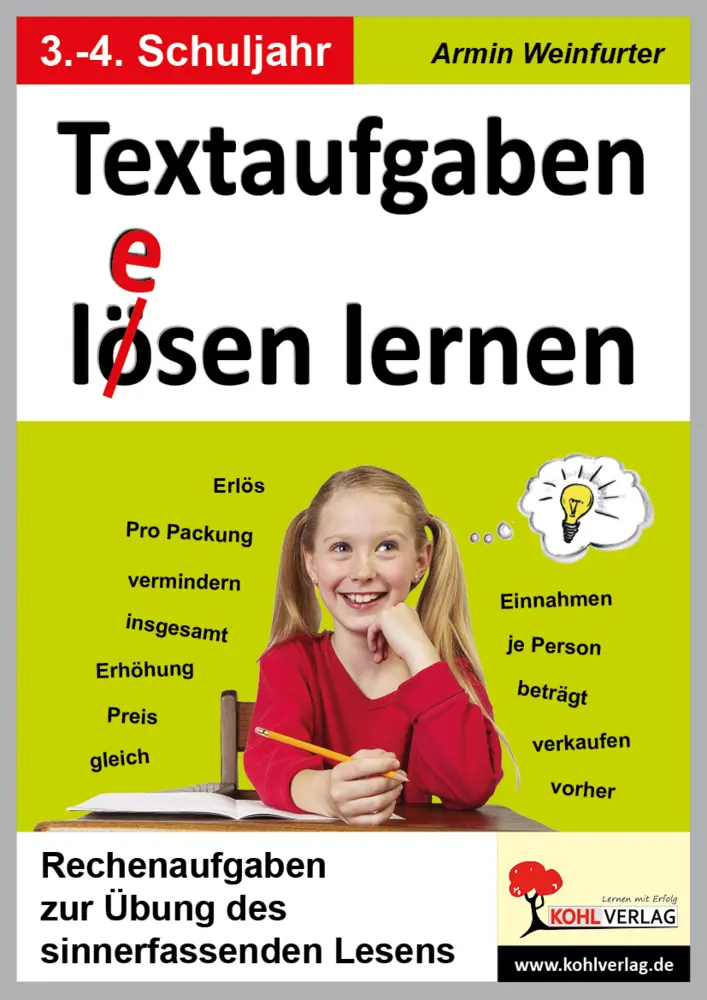 Cover: 9783866328716 | Textaufgaben l(ö)esen lernen | Armin Weinfurter | Broschüre | 60 S.