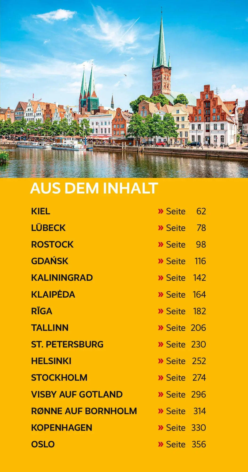 Bild: 9783897948716 | TRESCHER Reiseführer Ostseestädte | Hinnerk Dreppenstedt (u. a.)