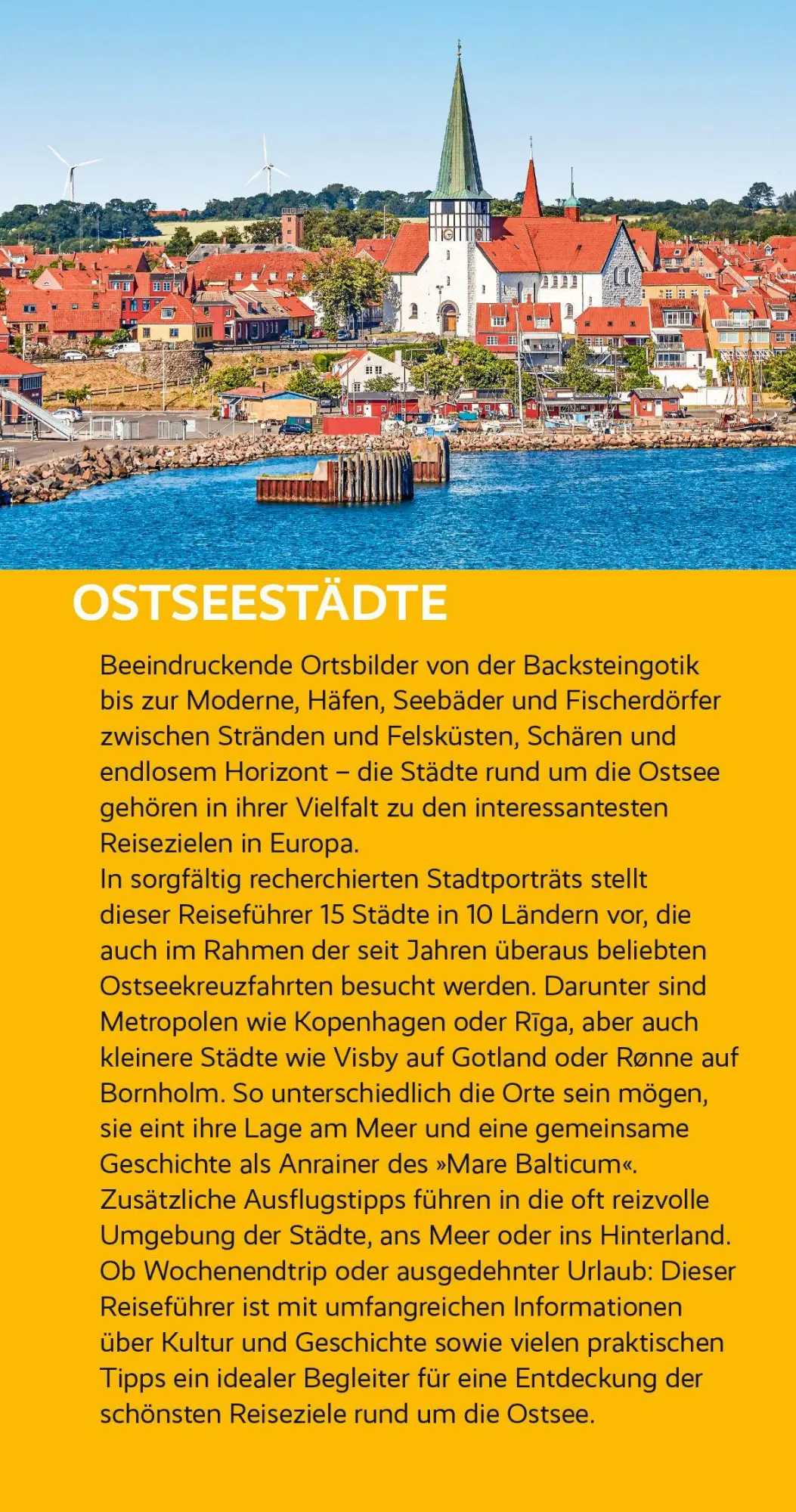 Bild: 9783897948716 | TRESCHER Reiseführer Ostseestädte | Hinnerk Dreppenstedt (u. a.)