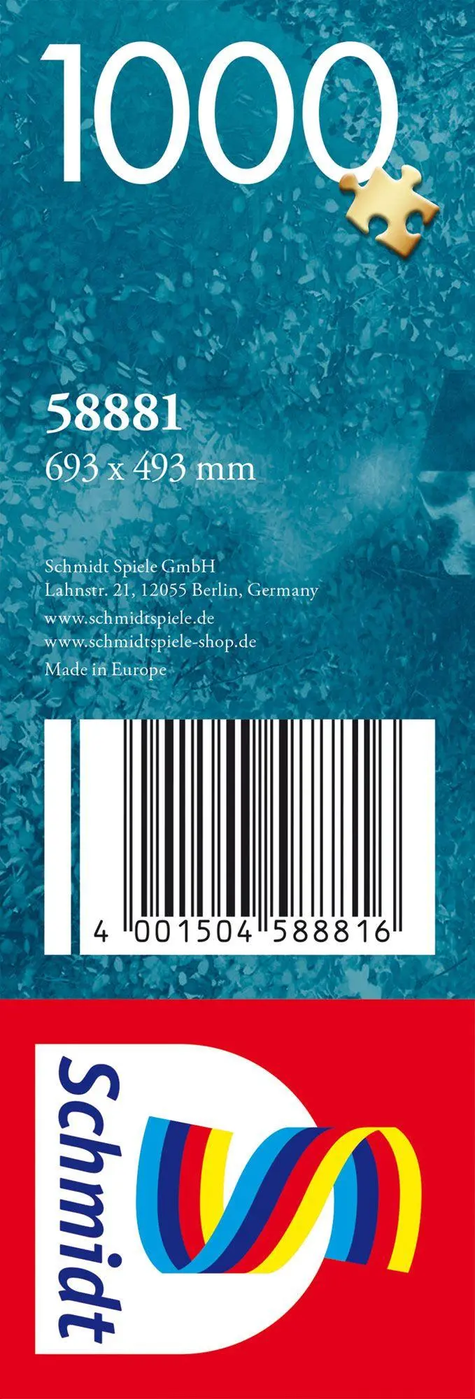 Bild: 4001504588816 | Wassermühle im Herbst | Puzzle Standard 1000 Teile | Spiel | 58881