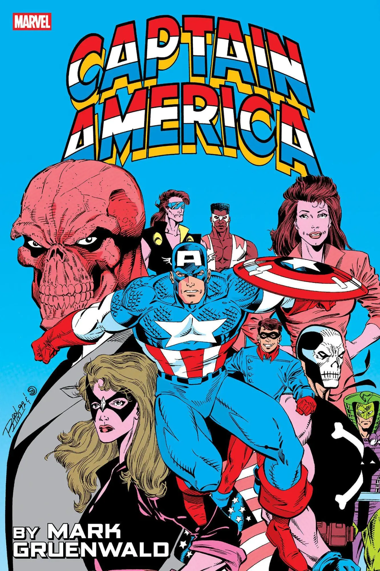Cover: 9781302968816 | Captain America By Mark Gruenwald Omnibus Vol. 3 | Mark Gruenwald