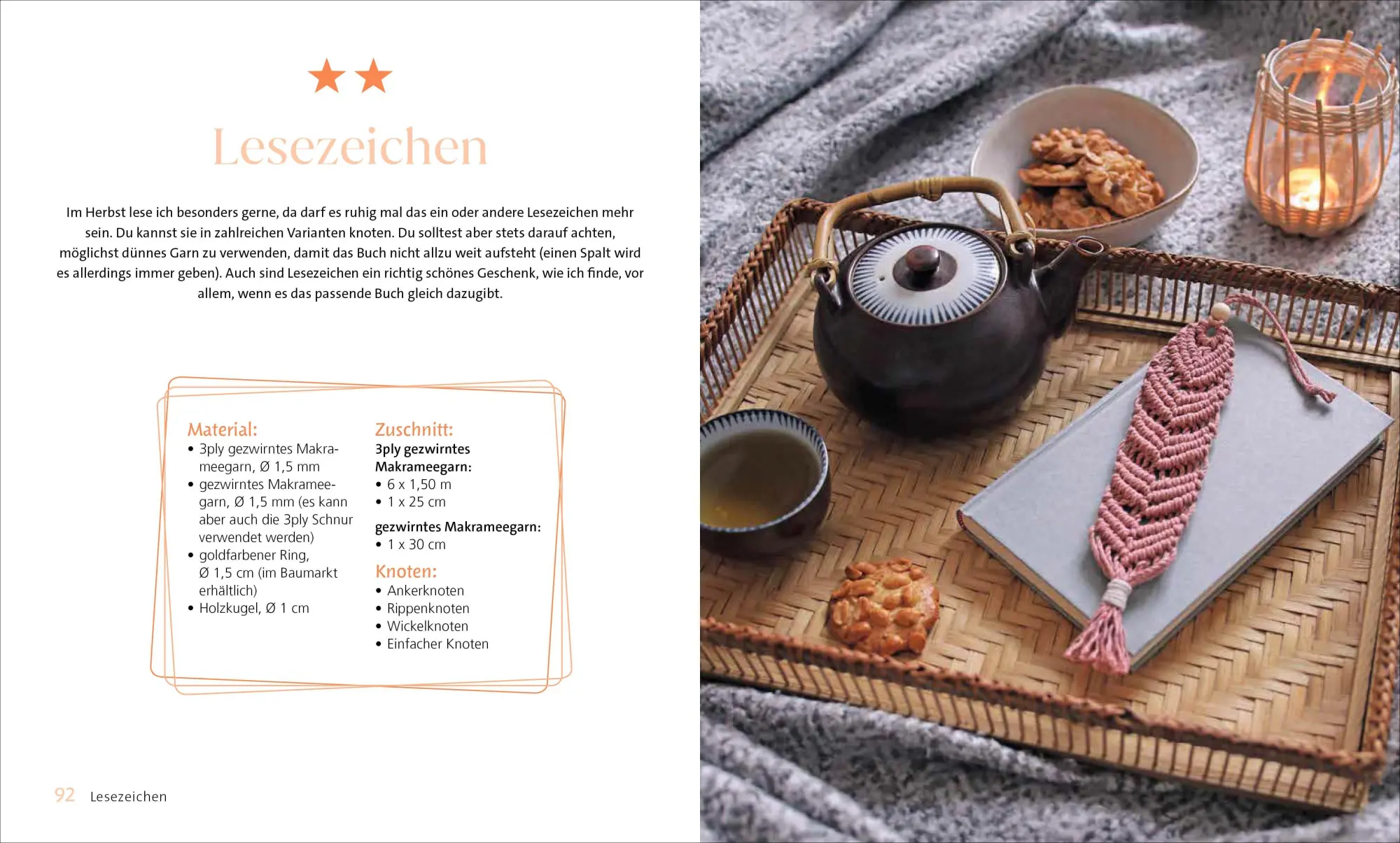 Bild: 9783838838816 | 365 Tage Makramee | Accessoires und Deko für jede Jahreszeit | König