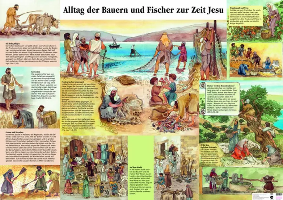 Cover: 4032382208916 | Der Alltag der Bauern und Fischer zur Zeit Jesu, Plakat | Poster