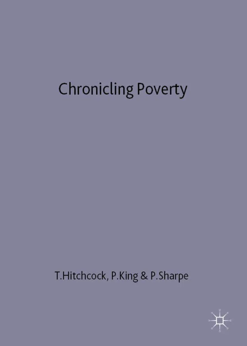 Cover: 9780333678916 | Chronicling Poverty | Tim Hitchcock (u. a.) | Taschenbuch | xi | 1996