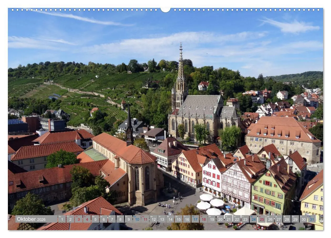 Bild: 9783457438916 | Esslingen a. N., die ehemalige Reichsstadt im Blick (hochwertiger...