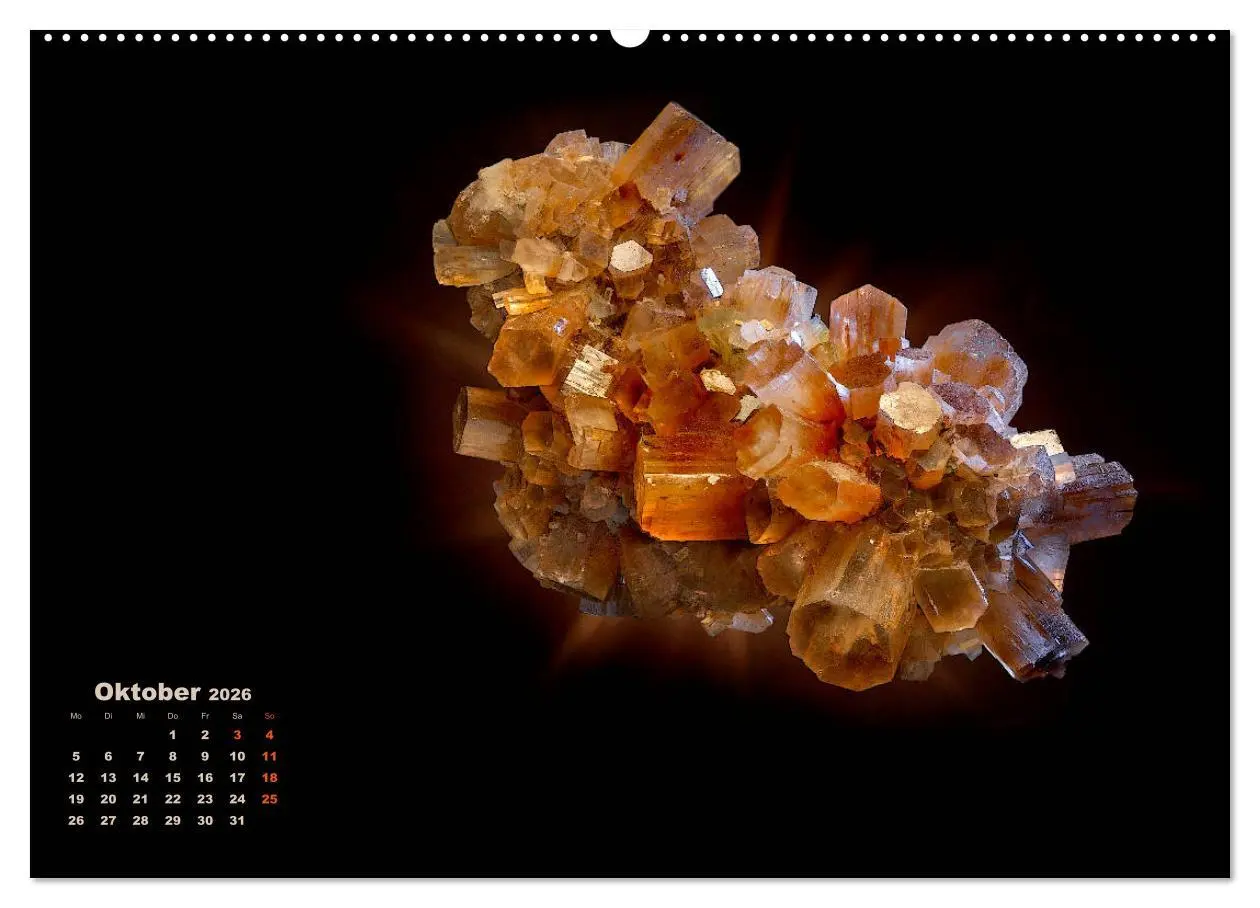 Bild: 9783457748916 | MINERALIEN designed by nature (hochwertiger Premium Wandkalender...