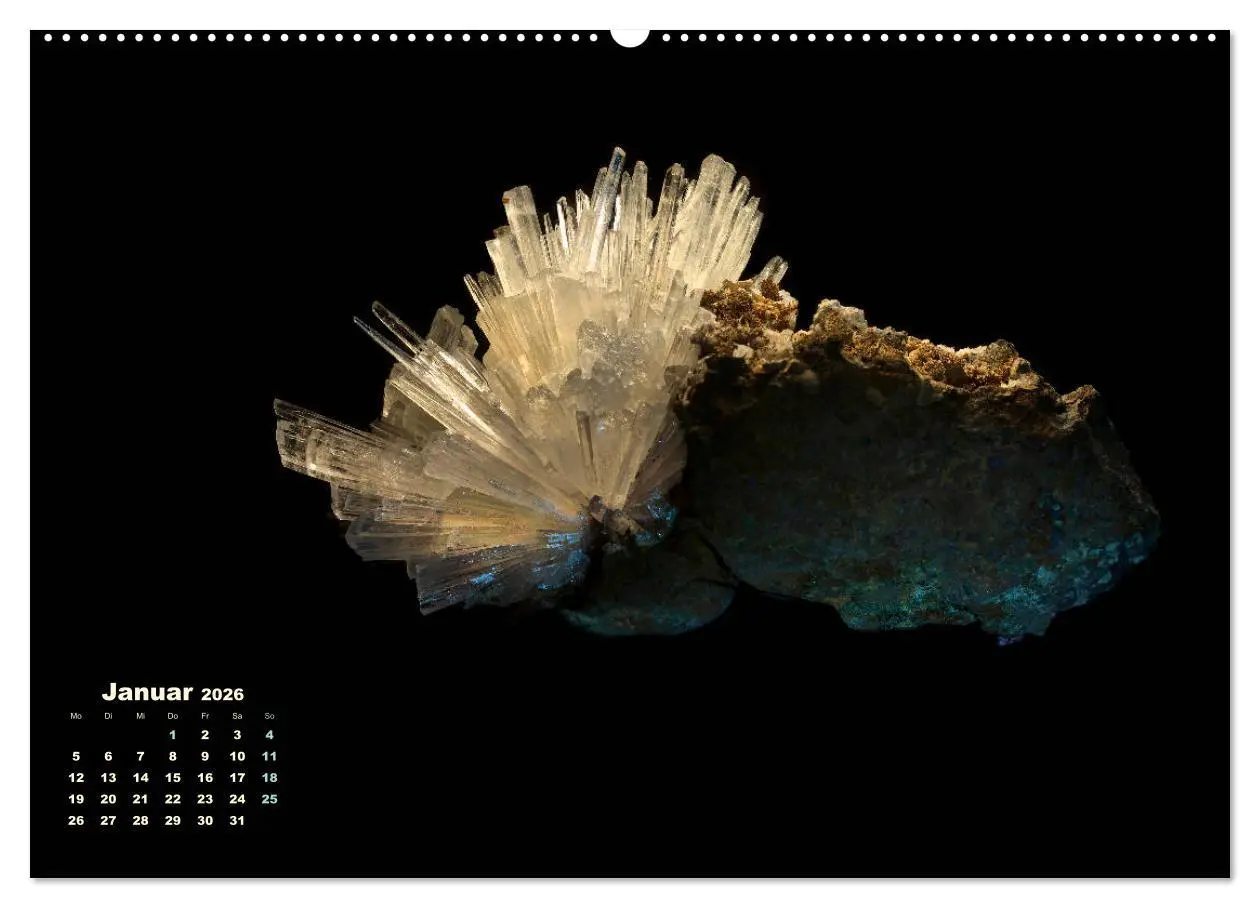 Bild: 9783457748916 | MINERALIEN designed by nature (hochwertiger Premium Wandkalender...