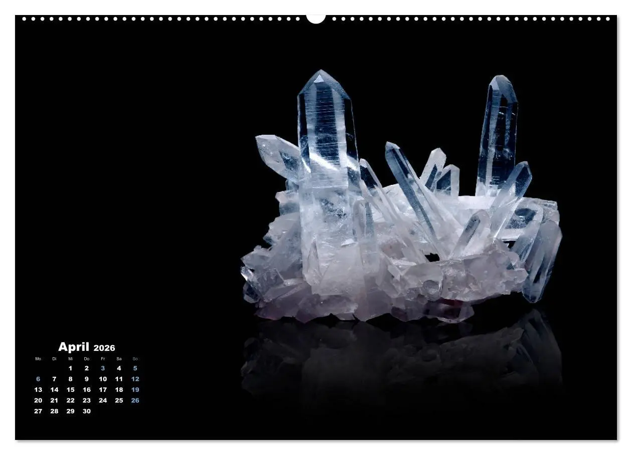 Bild: 9783457748916 | MINERALIEN designed by nature (hochwertiger Premium Wandkalender...