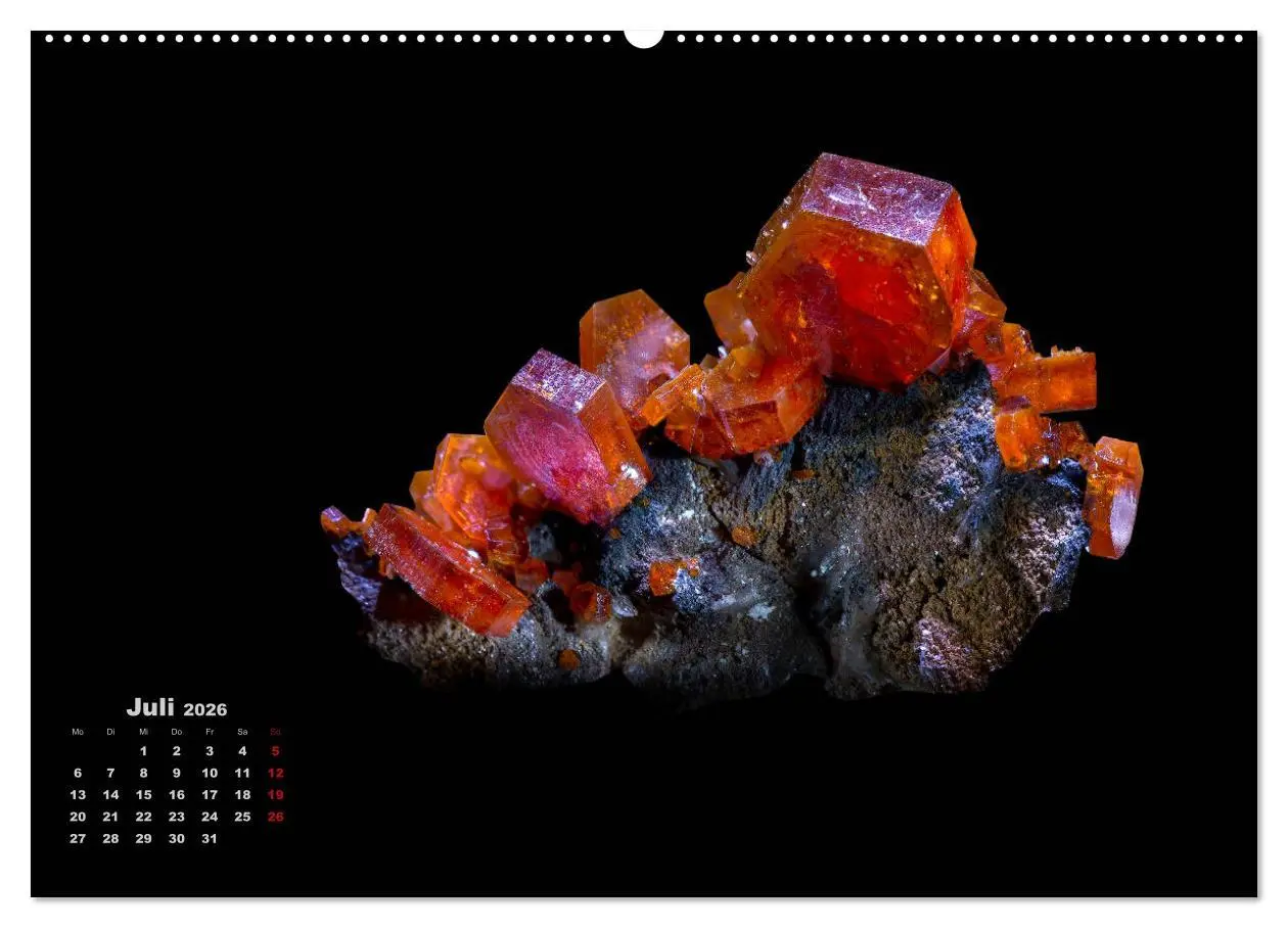 Bild: 9783457748916 | MINERALIEN designed by nature (hochwertiger Premium Wandkalender...