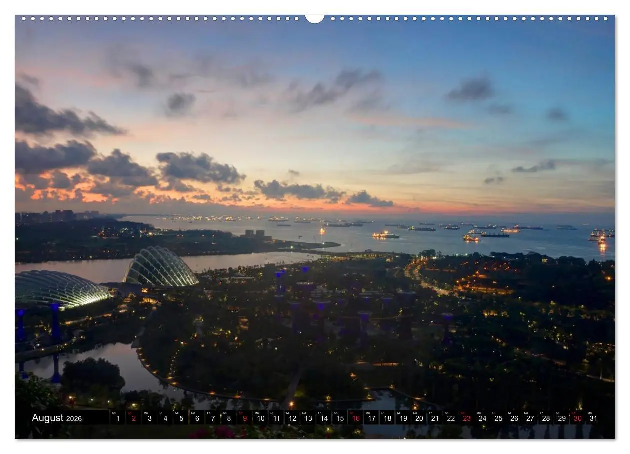 Bild: 9783457988916 | Singapur - Einzigartige Skylines (hochwertiger Premium Wandkalender...