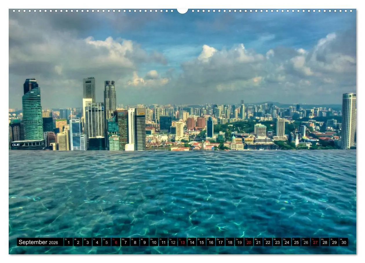 Bild: 9783457988916 | Singapur - Einzigartige Skylines (hochwertiger Premium Wandkalender...