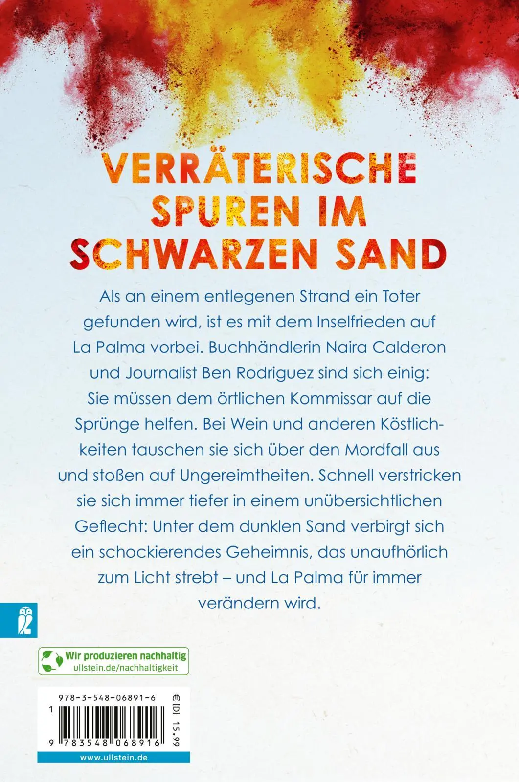 Rückseite: 9783548068916 | Dunkle Verwicklungen auf La Palma | Flores &amp; Santana | Taschenbuch