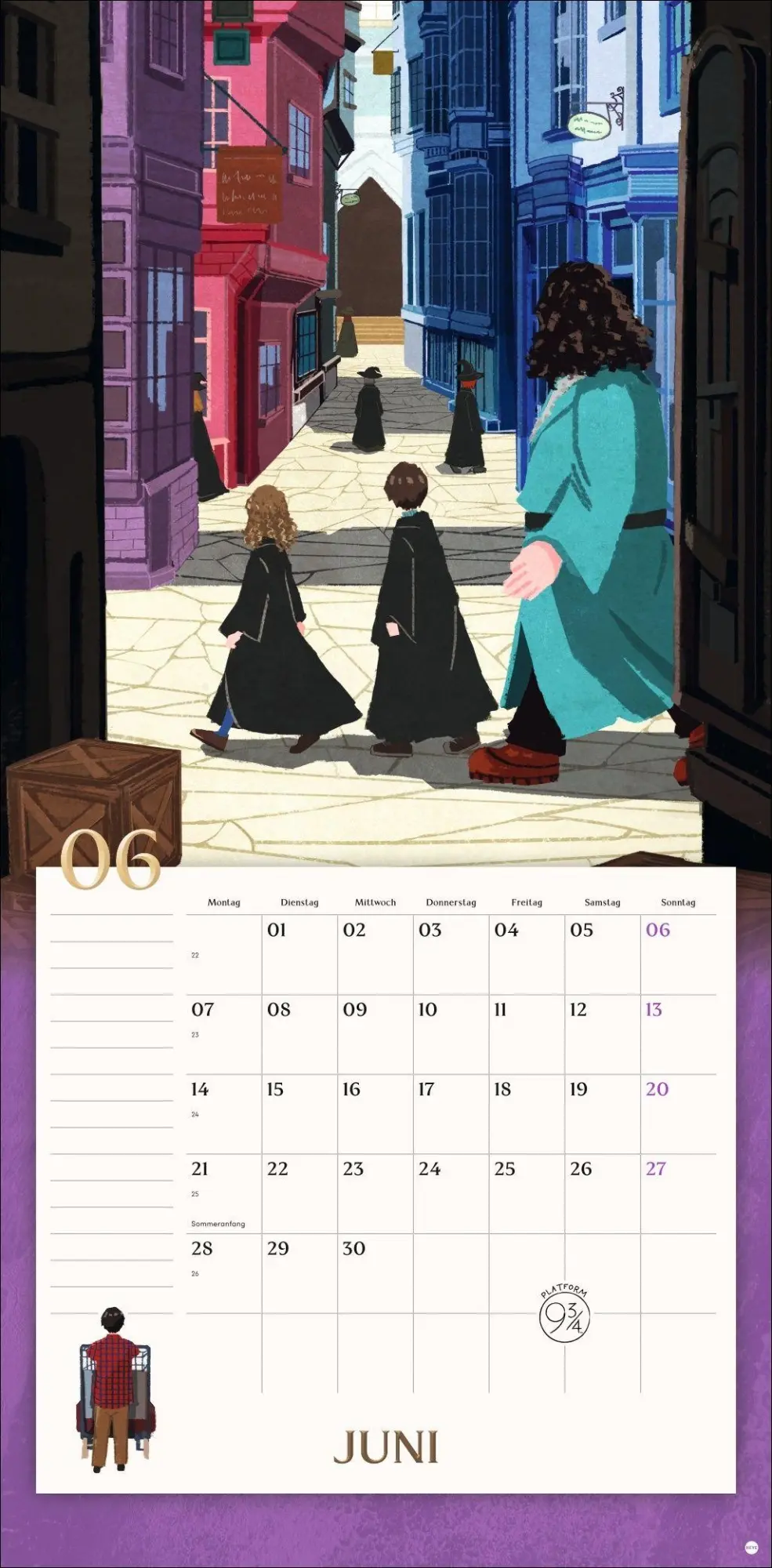 Bild: 9783756418916 | Harry Potter Broschurkalender 2027 | Kalender | 28 S. | Deutsch | 2027