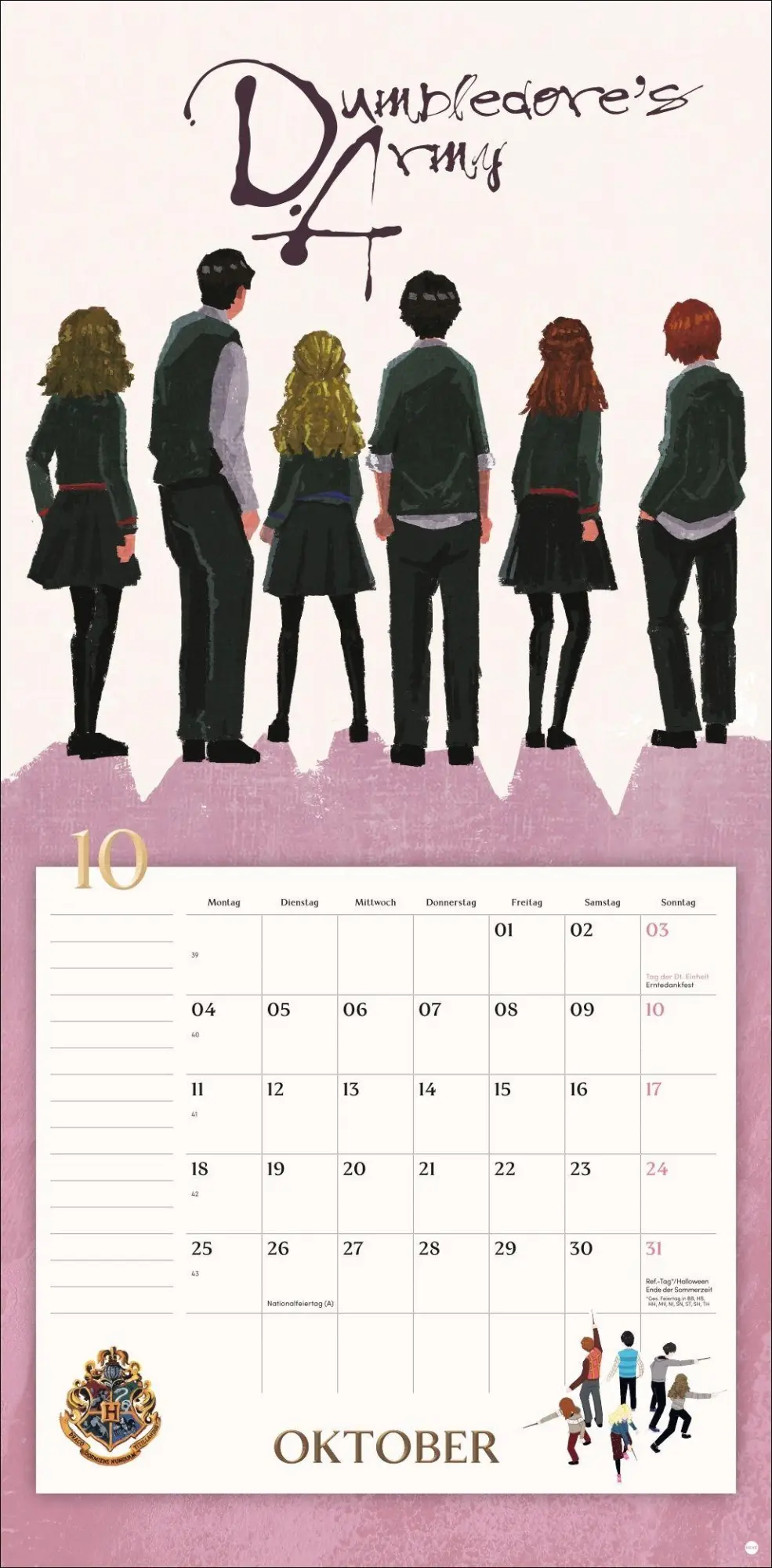 Bild: 9783756418916 | Harry Potter Broschurkalender 2027 | Kalender | 28 S. | Deutsch | 2027