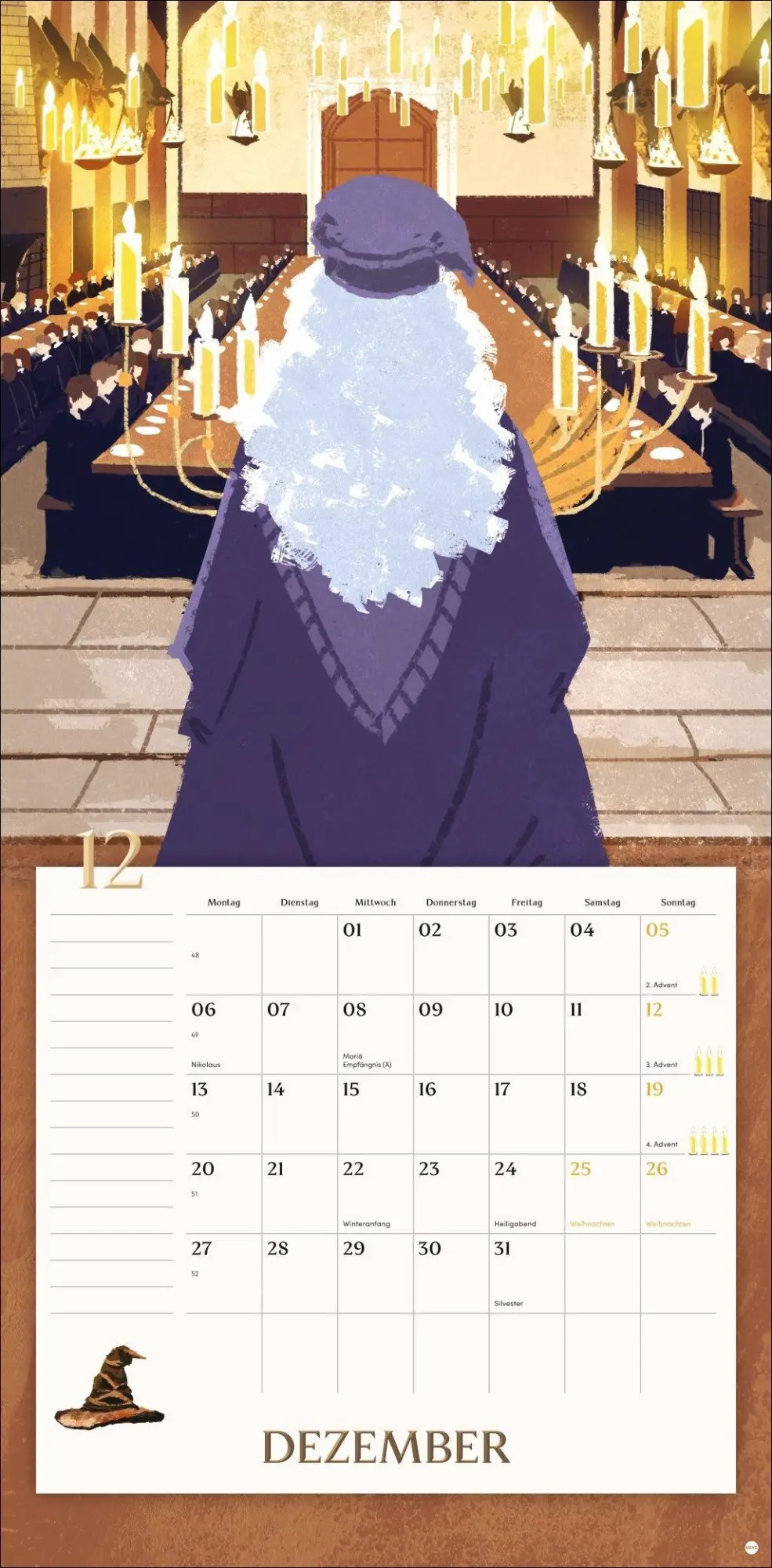 Bild: 9783756418916 | Harry Potter Broschurkalender 2027 | Kalender | 28 S. | Deutsch | 2027