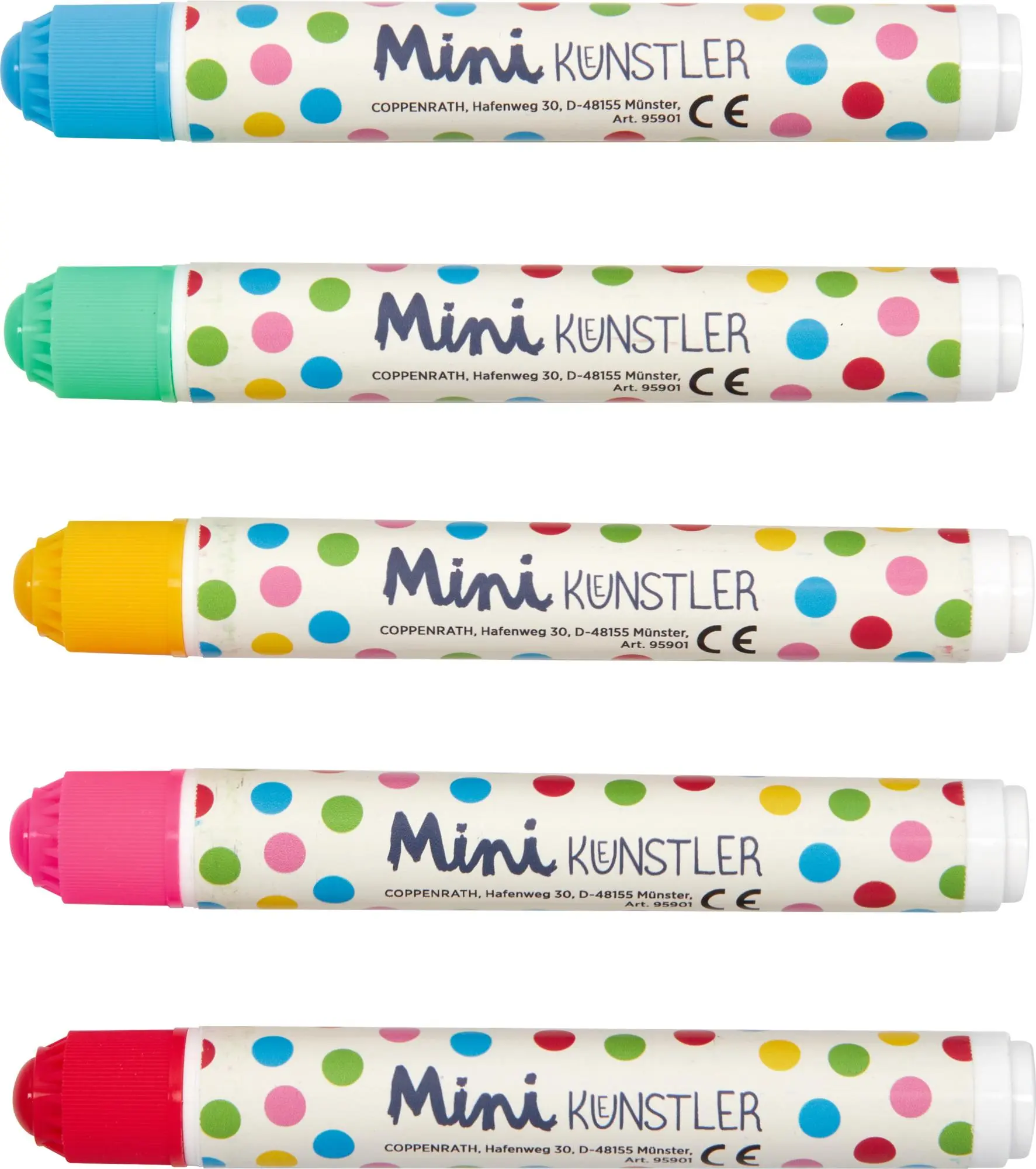 Bild: 4050003959016 | Meine superdicken Stempel-Stifte | 5 Dotmarker plus Malvorlagen | 2025