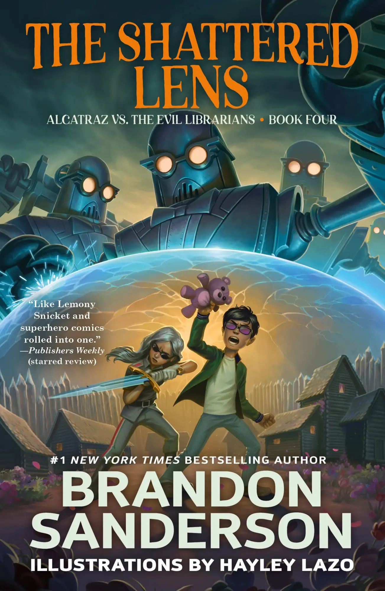 Cover: 9780765379016 | The Shattered Lens | Alcatraz vs. the Evil Librarians | Sanderson