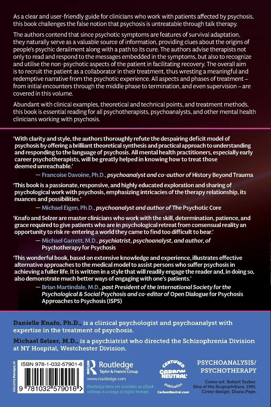 Rückseite: 9781032579016 | From Breakdown to Breakthrough | Psychoanalytic Treatment of Psychosis