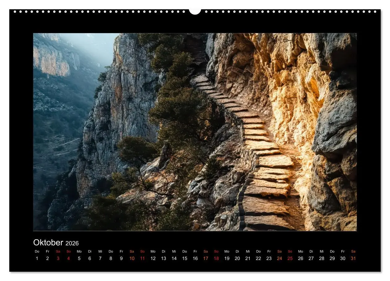 Bild: 9783457259016 | Geheimnisvolle Wege (Wandkalender 2026 DIN A2 quer), CALVENDO...