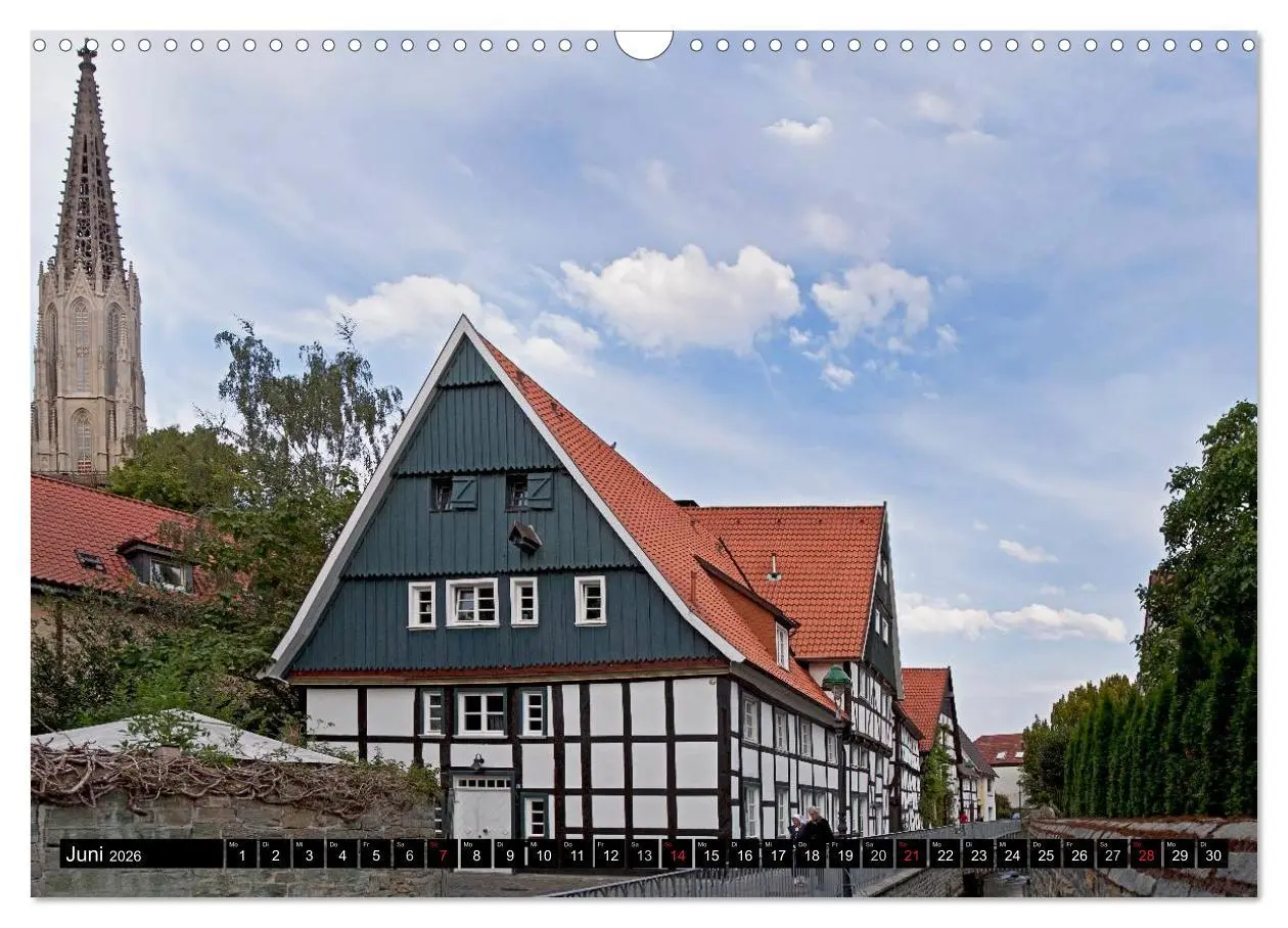 Bild: 9783516039016 | Hansestadt Soest (Wandkalender 2026 DIN A3 quer), CALVENDO...