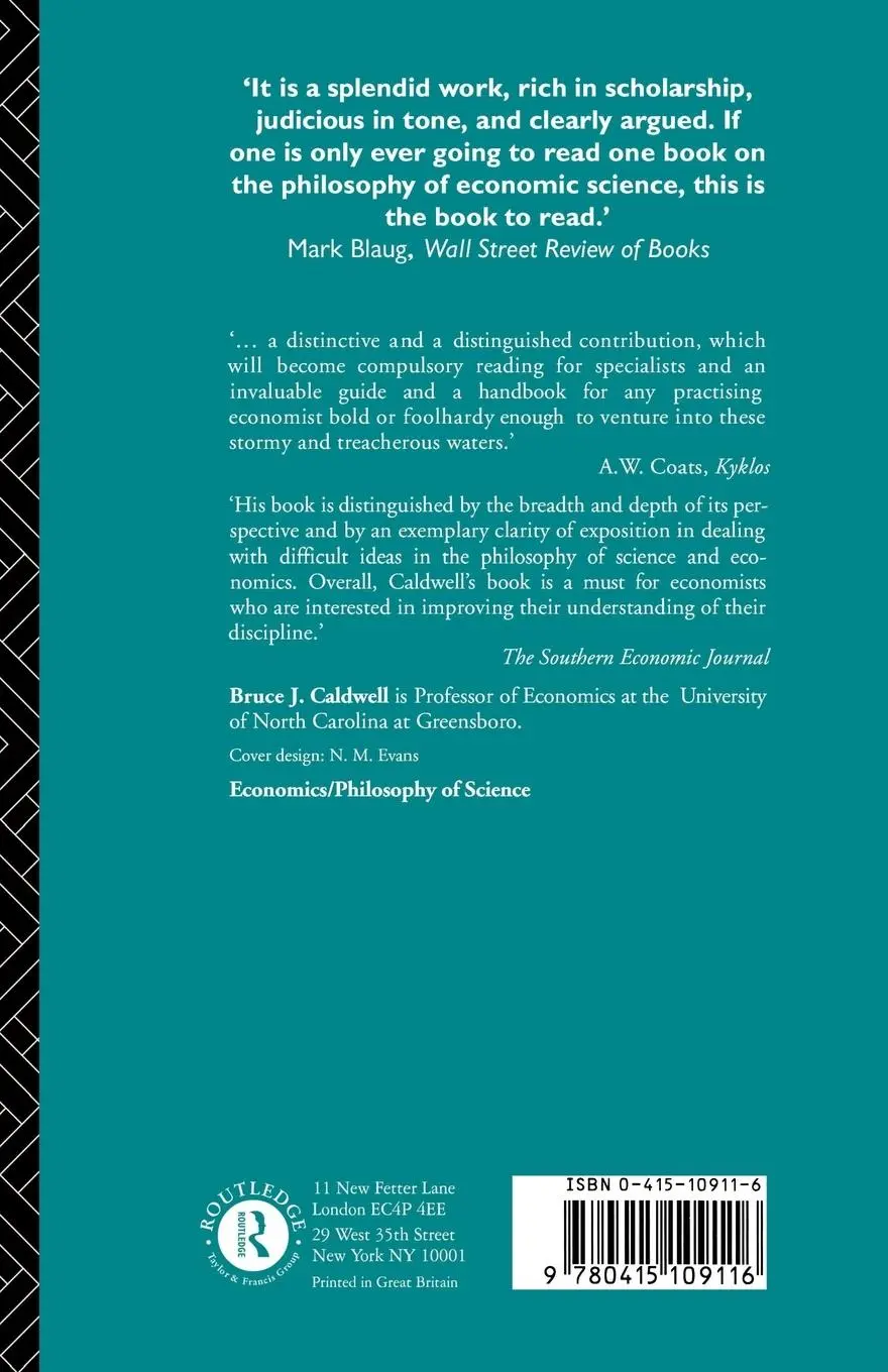 Rückseite: 9780415109116 | Beyond Positivism | Bruce Caldwell | Taschenbuch | Englisch | 1984