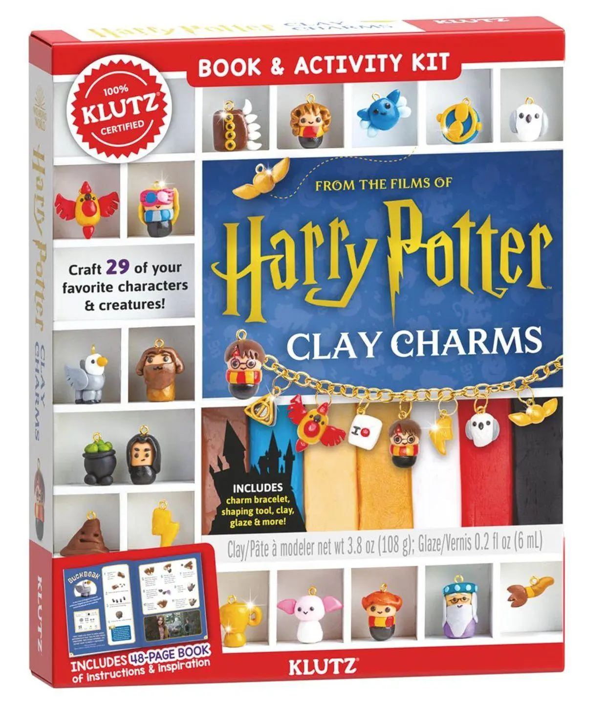 Cover: 9781339019116 | Harry Potter Clay Charms | Buch | Englisch | 2024 | Klutz
