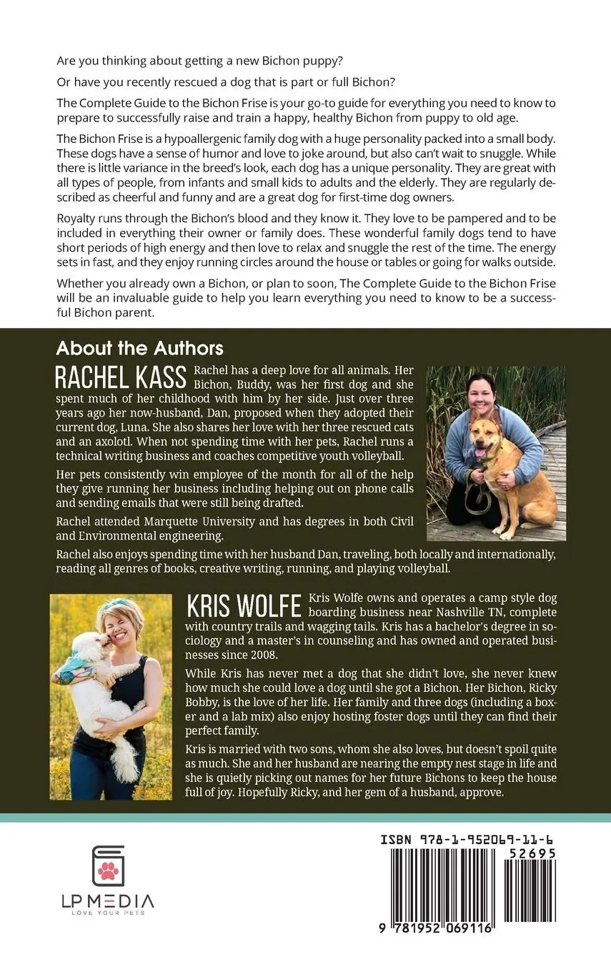 Rückseite: 9781952069116 | The Complete Guide to the Bichon Frise | Rachel Kass (u. a.) | Buch