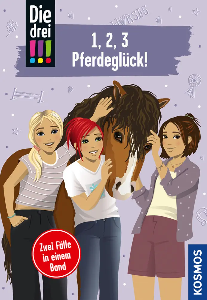 Cover: 9783440179116 | Die drei !!!, 1,2,3 - Pferdeglück! | Zwei Fälle in einem Band | Buch