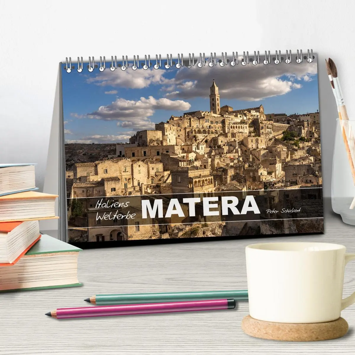 Bild: 9783457319116 | Italiens Welterbe Matera (Tischkalender 2026 DIN A5 quer), CALVENDO...
