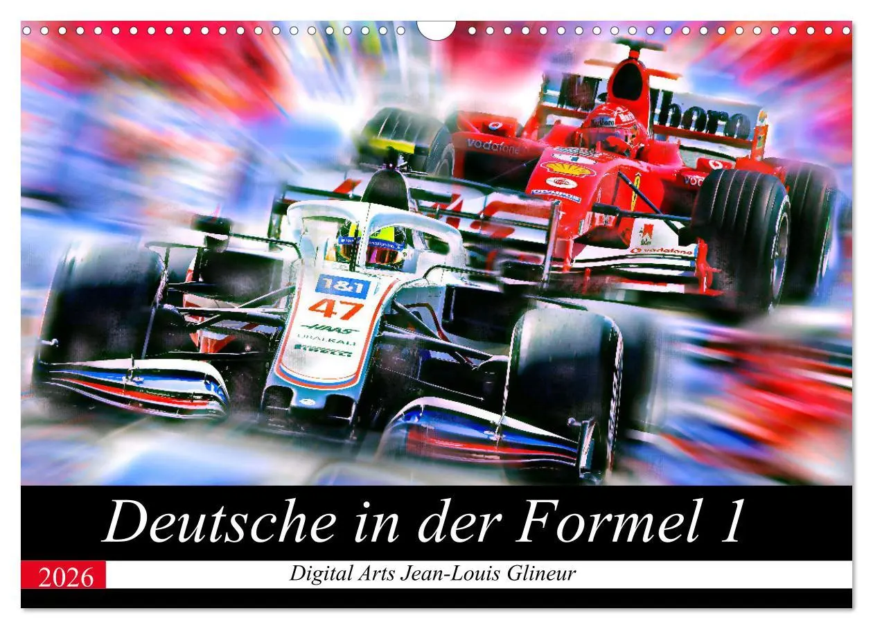 Cover: 9783457799116 | Deutsche in der Formel 1 (Wandkalender 2026 DIN A3 quer), CALVENDO...