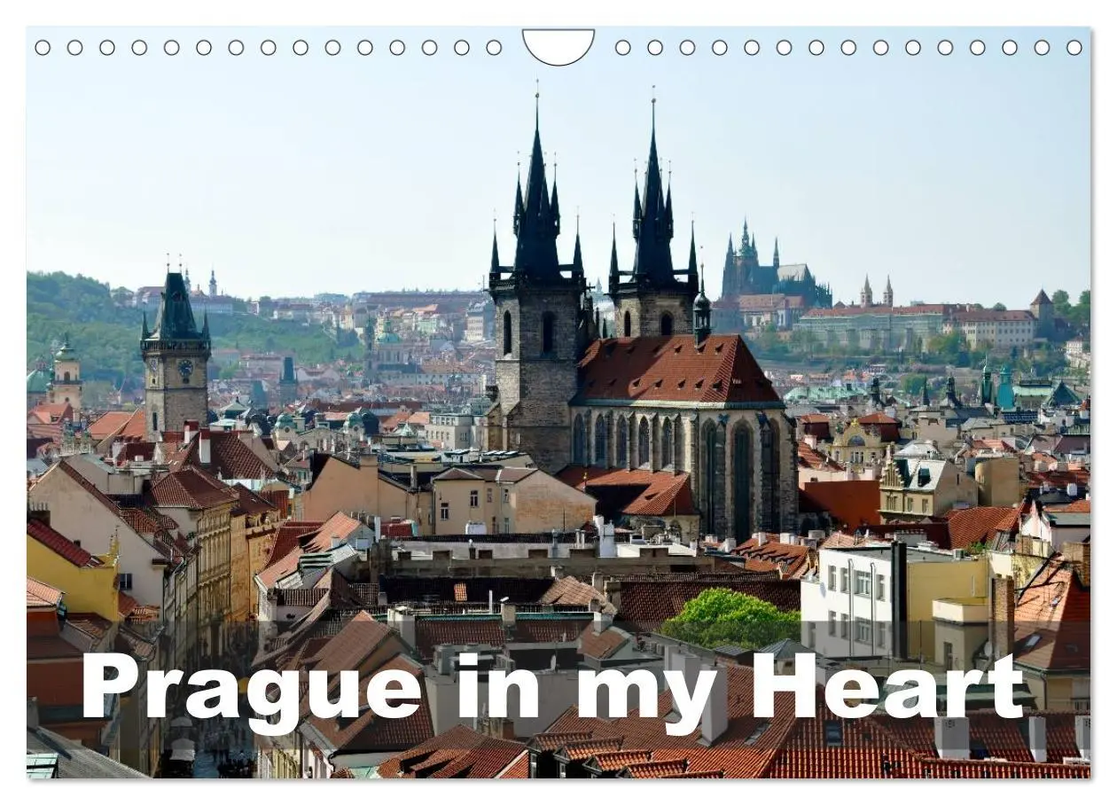 Cover: 9783516579116 | Prague in my heart (Wall Calendar 2026 DIN A4 landscape), CALVENDO...