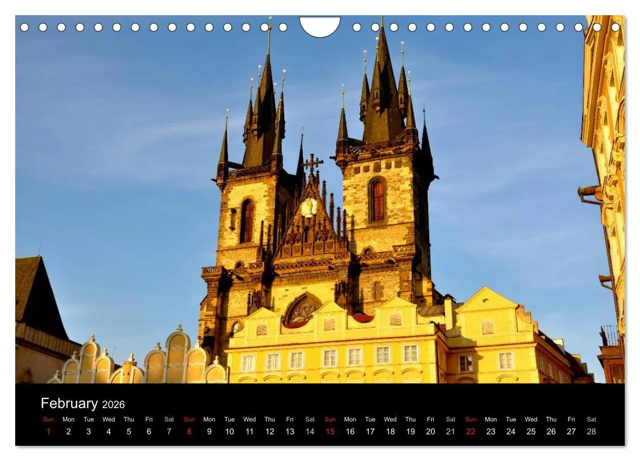 Bild: 9783516579116 | Prague in my heart (Wall Calendar 2026 DIN A4 landscape), CALVENDO...