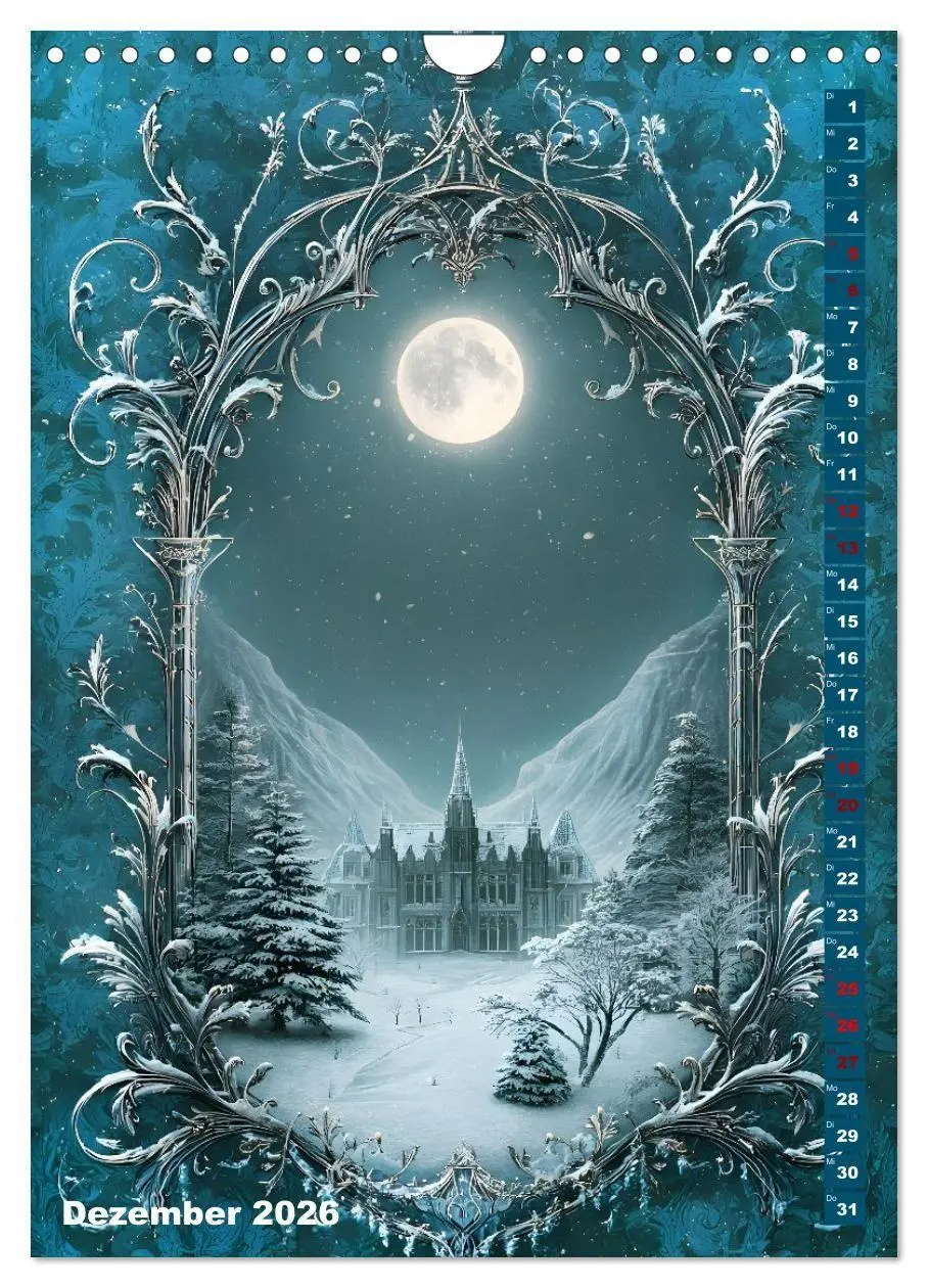 Bild: 9783516719116 | Umbrae Libri (Wandkalender 2026 DIN A4 hoch), CALVENDO Monatskalender