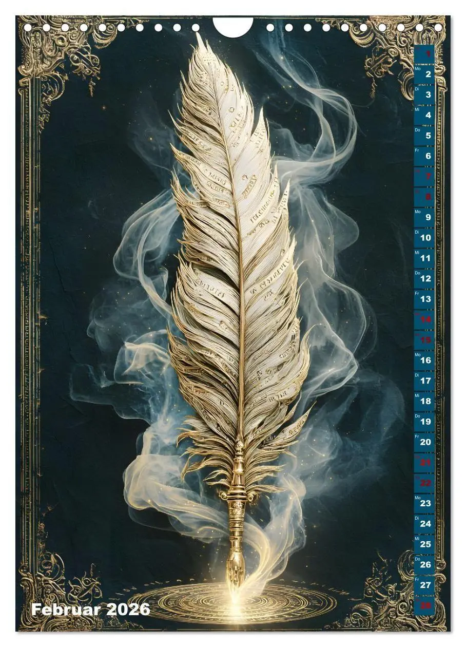 Bild: 9783516719116 | Umbrae Libri (Wandkalender 2026 DIN A4 hoch), CALVENDO Monatskalender