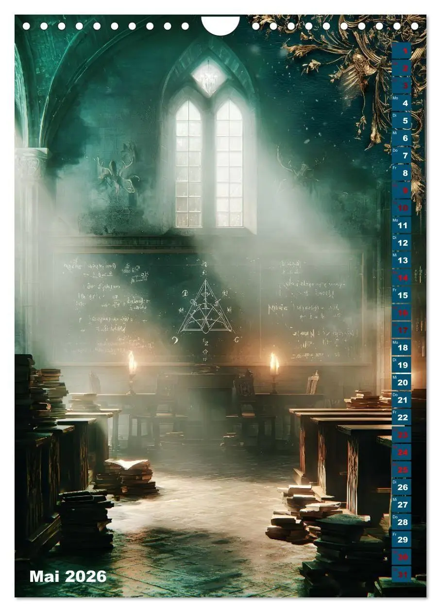 Bild: 9783516719116 | Umbrae Libri (Wandkalender 2026 DIN A4 hoch), CALVENDO Monatskalender