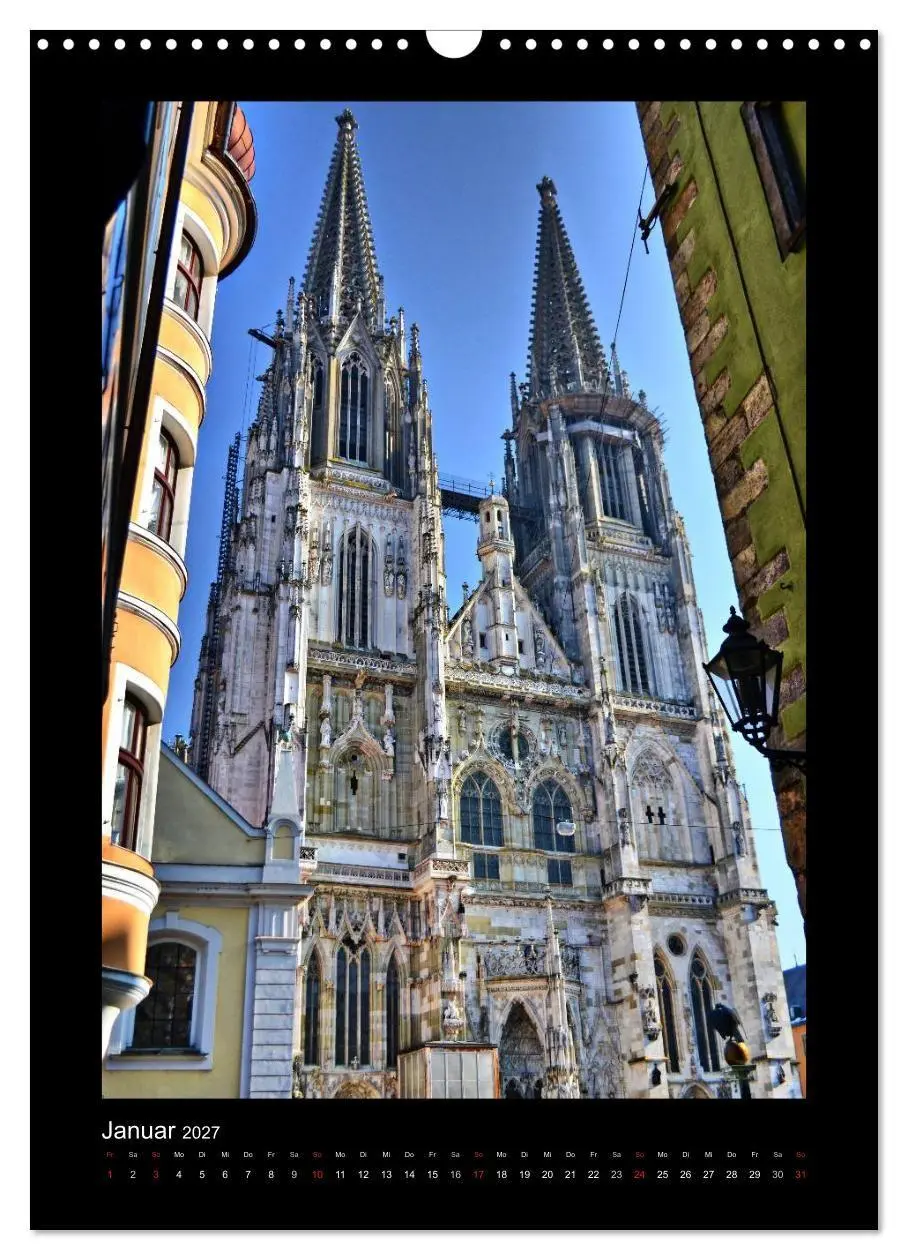 Bild: 9783569979116 | Gassen und Türme in Regensburg (Wandkalender 2027 DIN A3 hoch),...